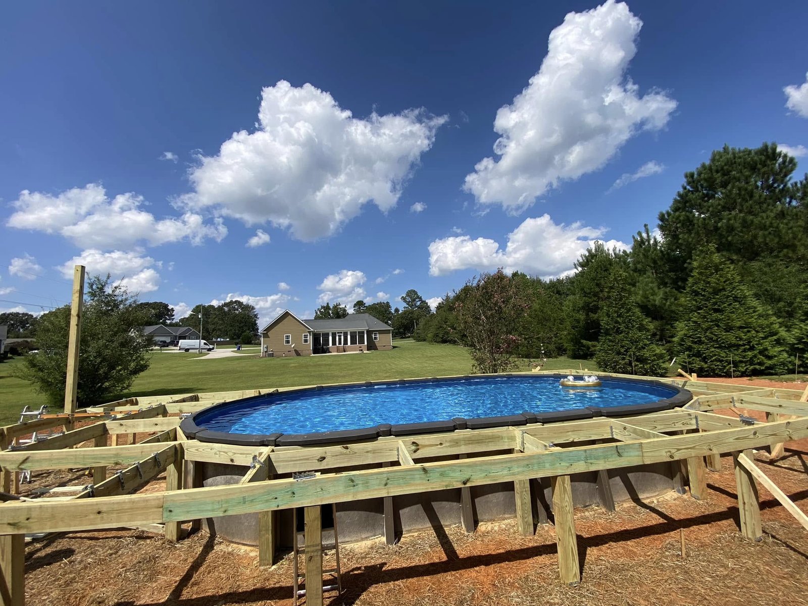 Grading & Land Clearing in Easley, SC project by Upstate Construction & Renovation