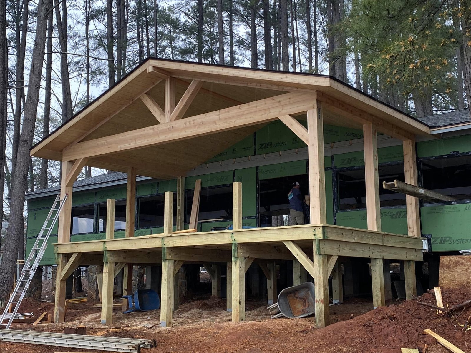 Deck Replacement in Easley, SC project by Upstate Construction & Renovation