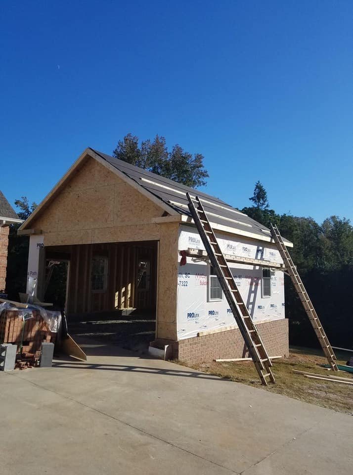 Lot Clearing in Easley, SC project by Upstate Construction & Renovation