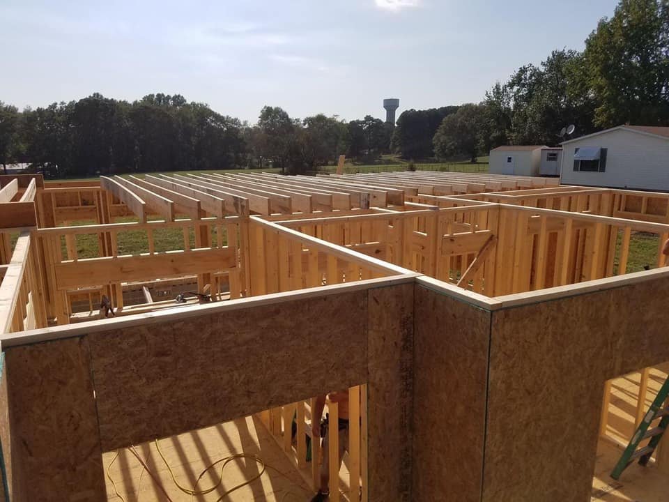 Framing Services in Easley, SC project by Upstate Construction & Renovation