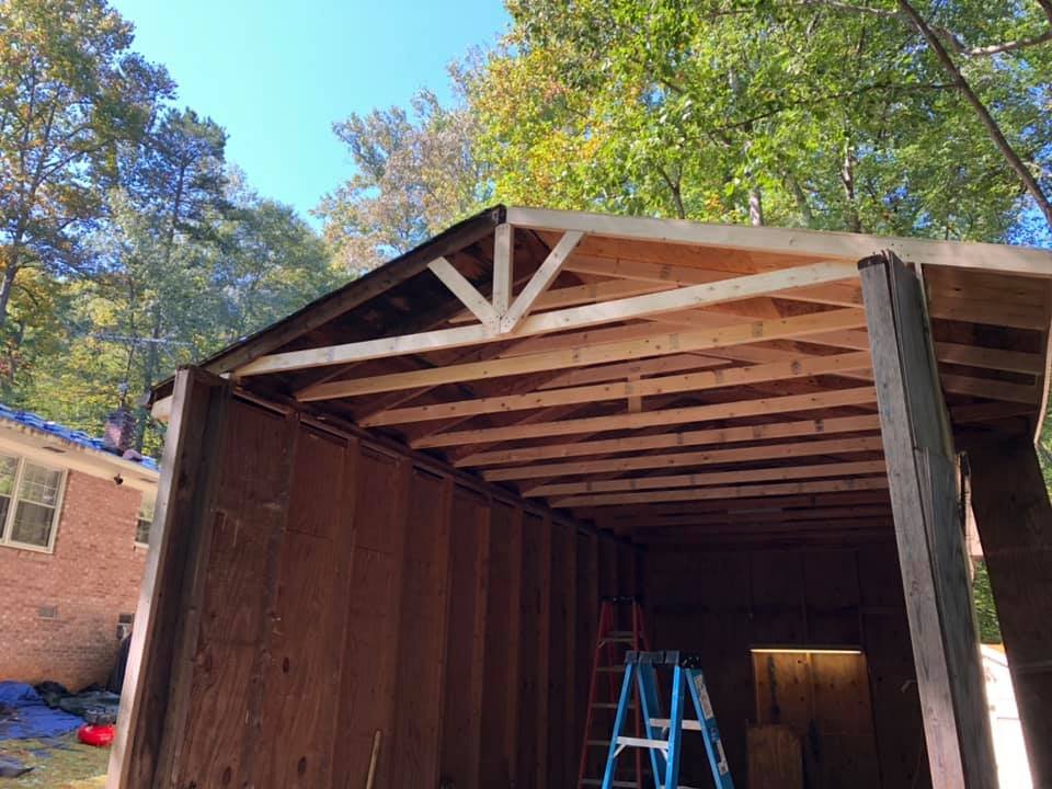 Site Preparation in Easley, SC project by Upstate Construction & Renovation