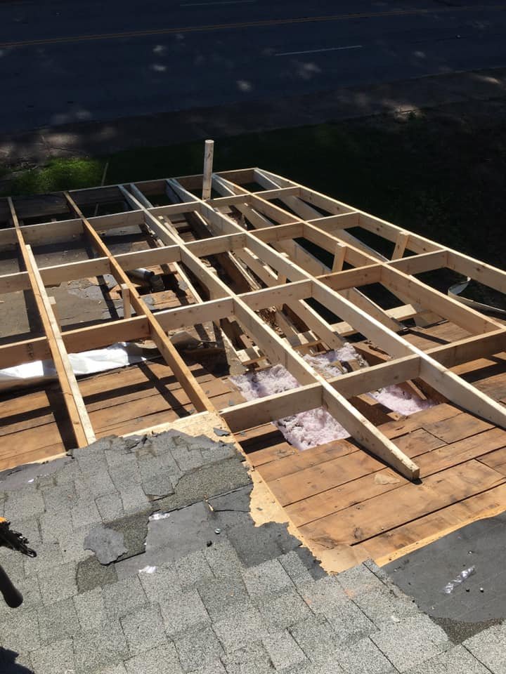 Roof Installation in Easley, SC project by Upstate Construction & Renovation