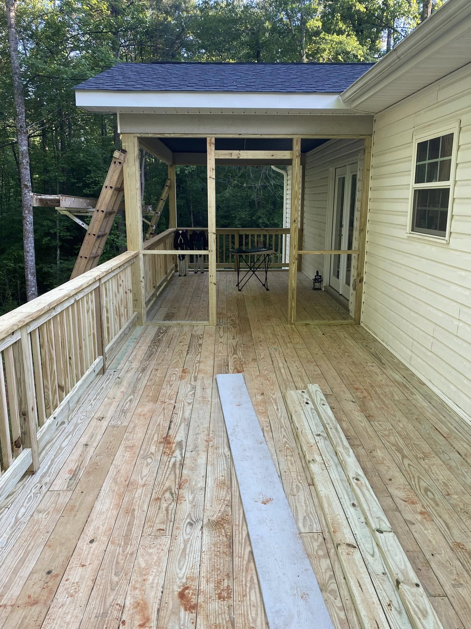 Deck Repair in Easley, SC project by Upstate Construction & Renovation