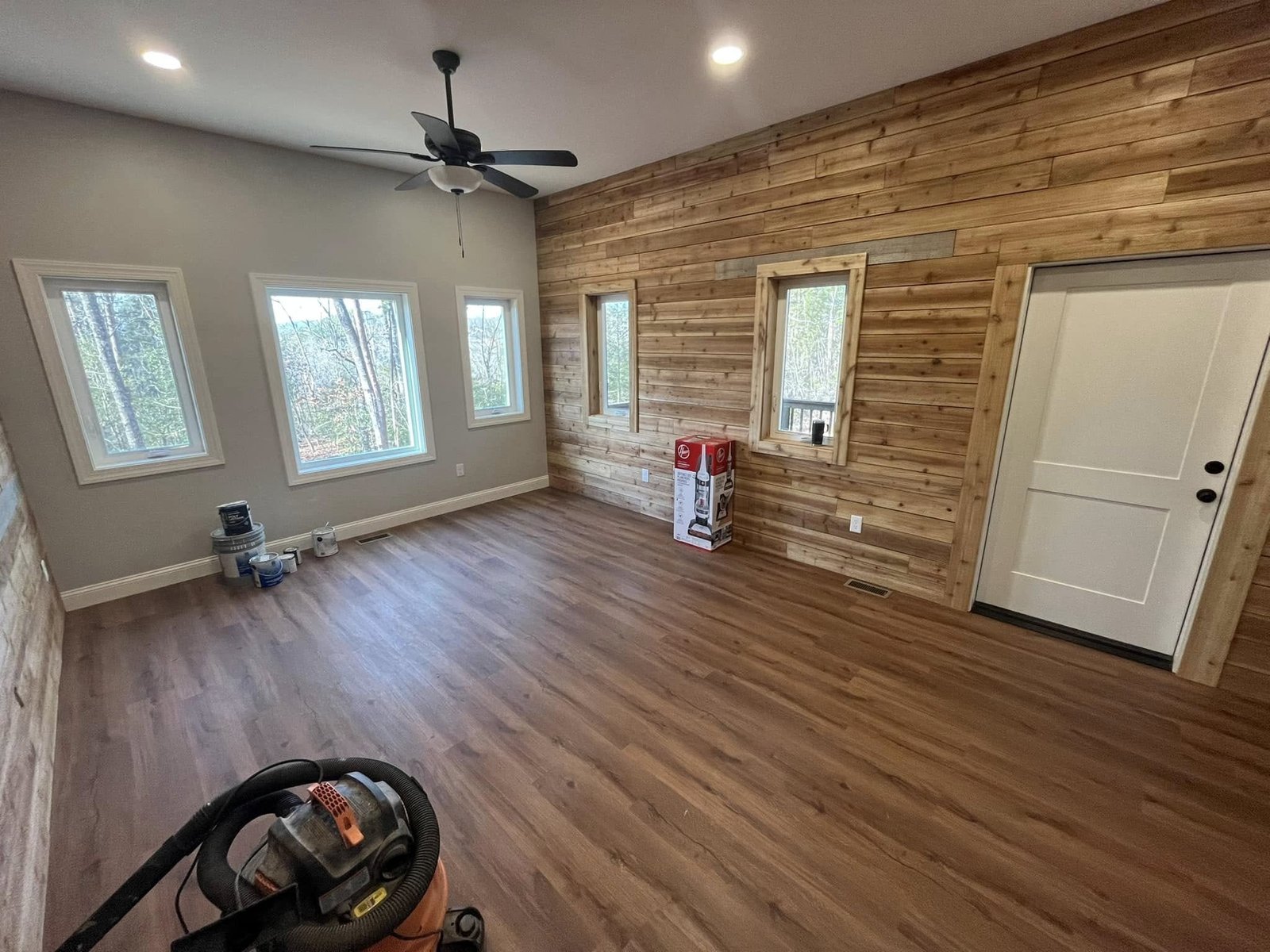 Flooring Installation in Easley, SC project by Upstate Construction & Renovation