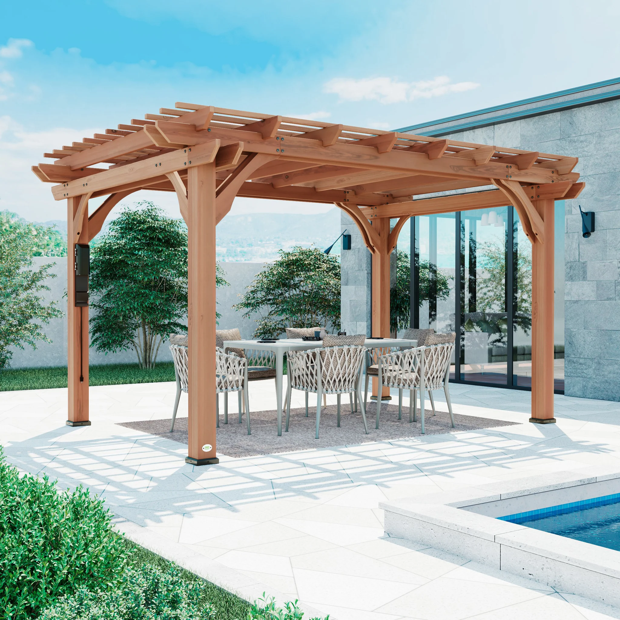 Wood Deck Construction in Easley, SC project by Upstate Construction & Renovation