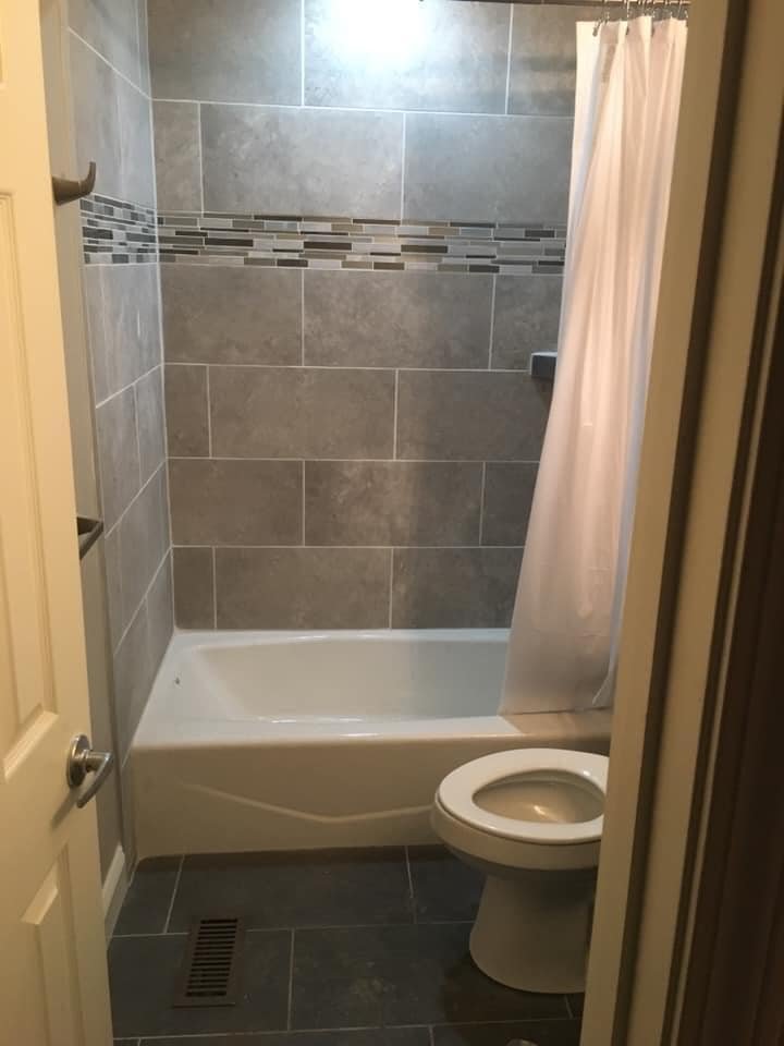 Tub-to-Shower Conversion in Easley, SC project by Upstate Construction & Renovation