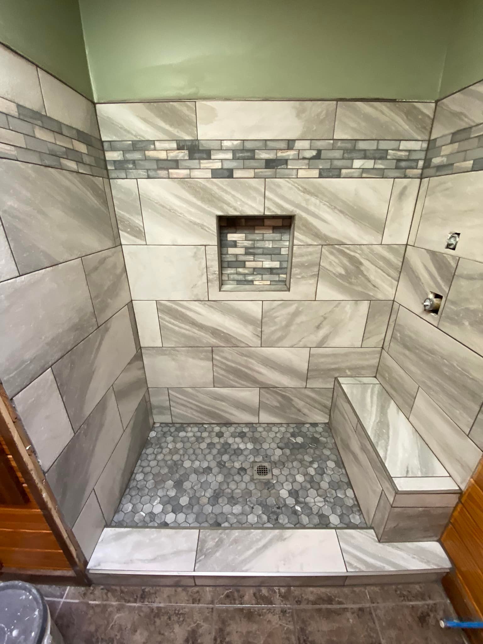 Shower Remodeling in Easley, SC project by Upstate Construction & Renovation