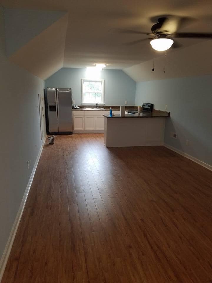 Kitchen Island Installation in Easley, SC project by Upstate Construction & Renovation