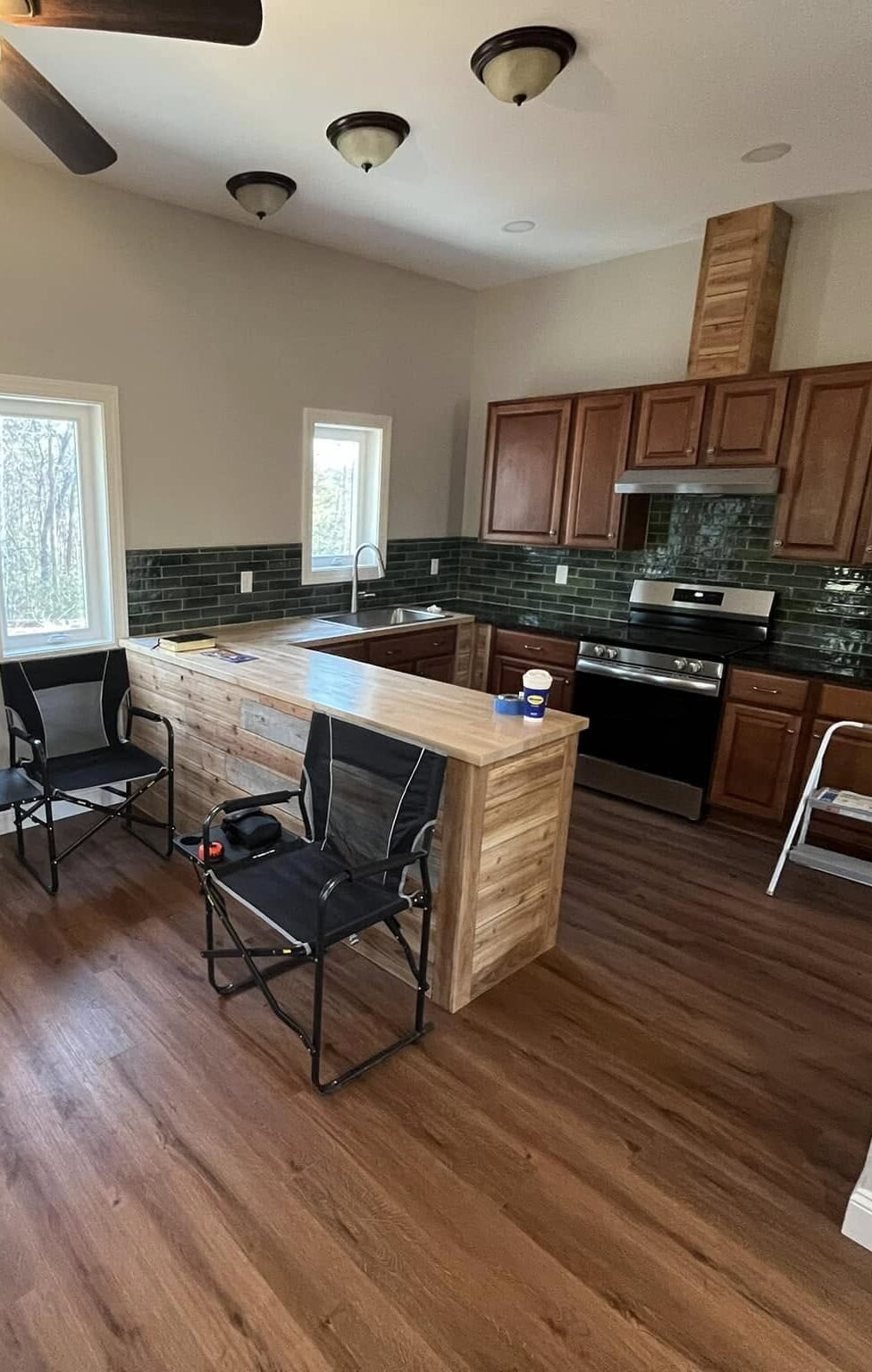 Kitchen Lighting Upgrades in Easley, SC project by Upstate Construction & Renovation