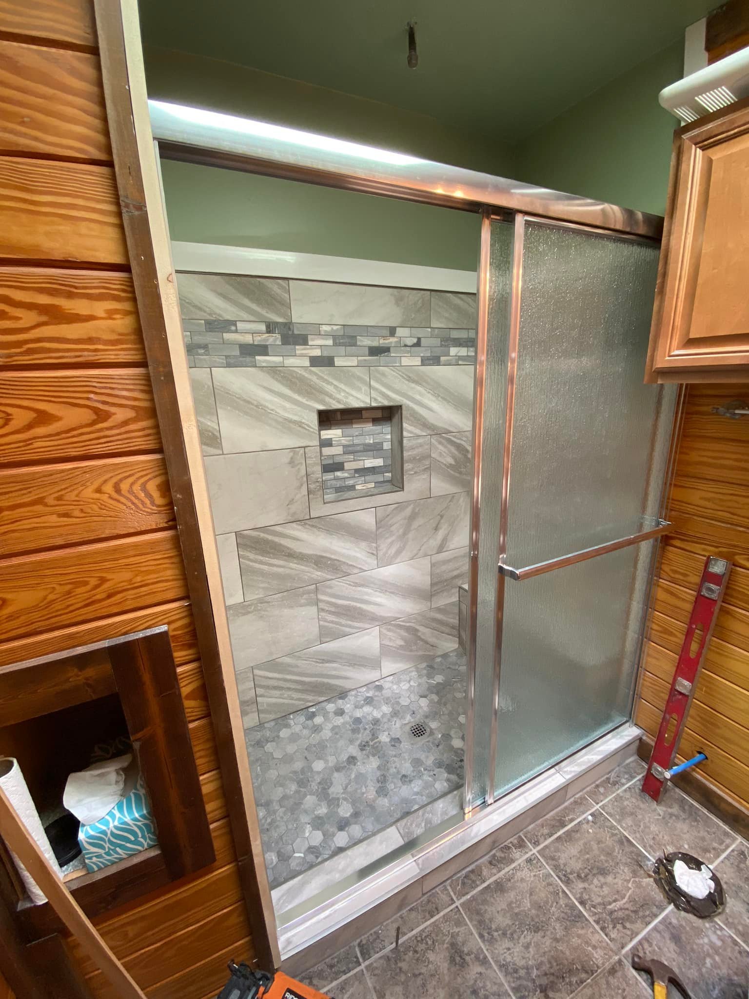 Shower Remodeling in Easley, SC project by Upstate Construction & Renovation