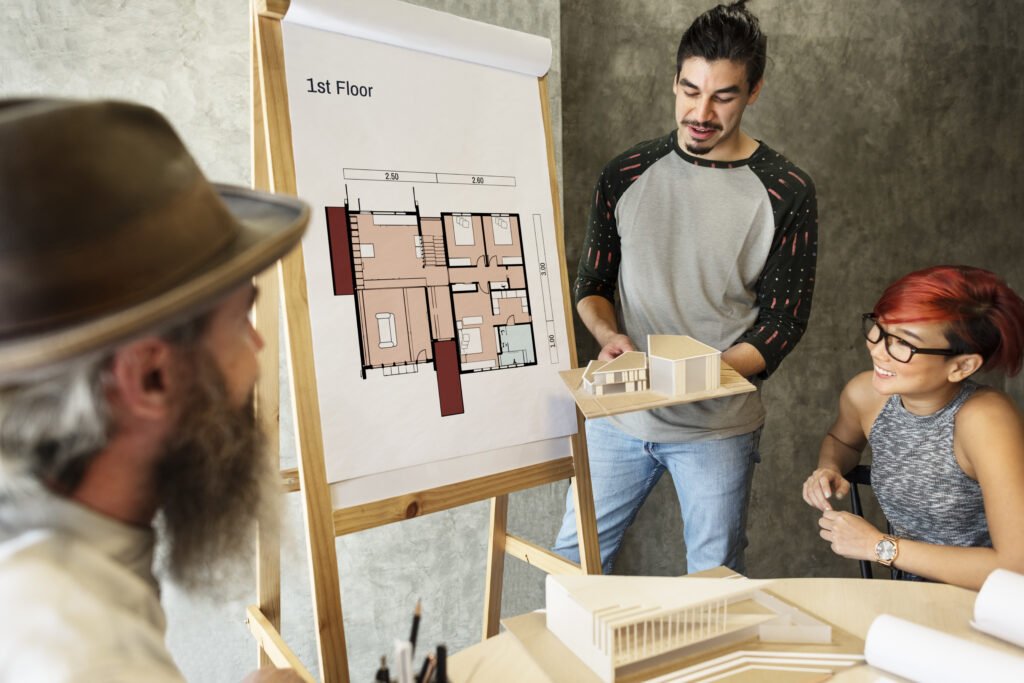 Architects working on residential construction plans for Upstate SC homeowners